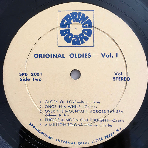 Various : Original Oldies - Vol. I (LP, Comp)