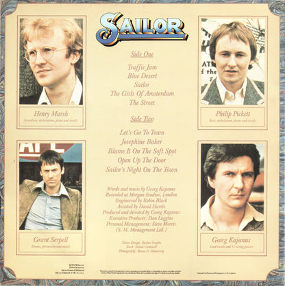 Sailor : Sailor (LP, Album)