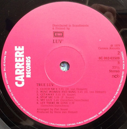 Luv' : True Luv' (LP, Album)