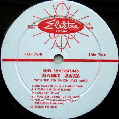 Shel Silverstein And The Red Onion Jazz Band : Hairy Jazz (LP, Album, Mono, 1st)