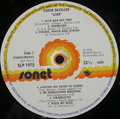 Eddie Skoller : Live (LP, Comp)