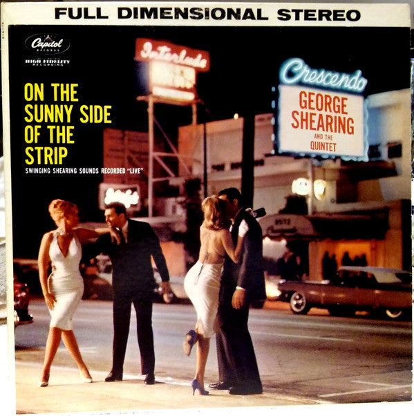 The George Shearing Quintet : On The Sunny Side Of The Strip (LP)