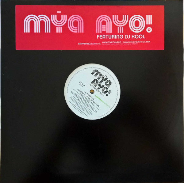 Mya Featuring. DJ Kool : Ayo! (12", Promo)