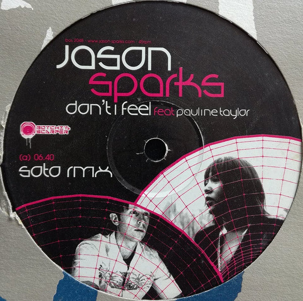 Jason Sparks Feat Pauline Taylor : Don't I Feel (12")