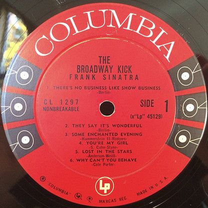 Frank Sinatra : The Broadway Kick (LP, Comp, Mono)