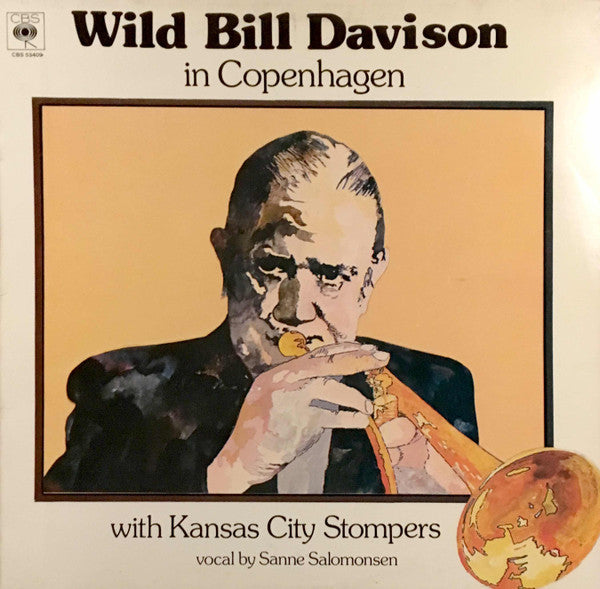 Wild Bill Davison With Kansas City Stompers : Wild Bill Davison In Copenhagen (LP)