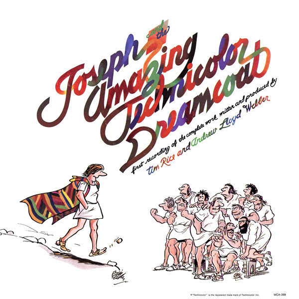 Andrew Lloyd Webber And Tim Rice : Joseph And The Amazing Technicolor Dreamcoat (LP, Album)