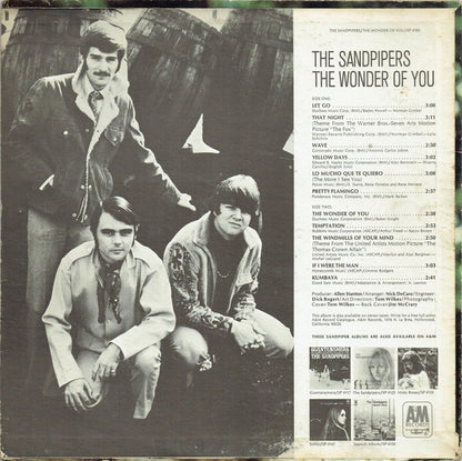 The Sandpipers : The Wonder Of You (LP, Album)