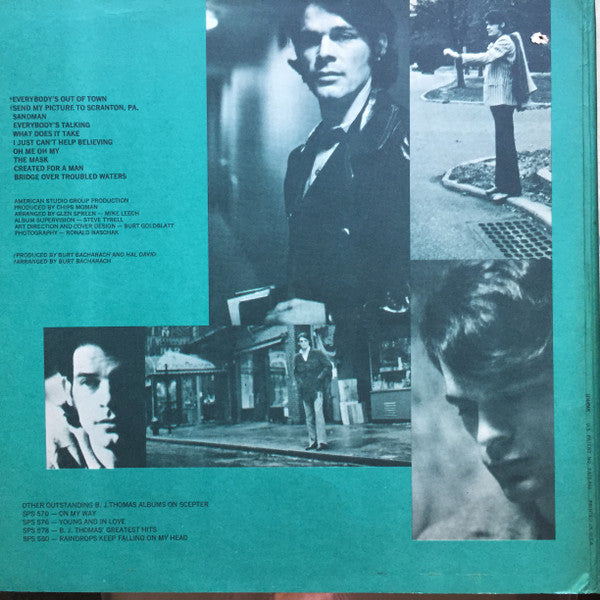 B.J. Thomas : Everybody's Out Of Town (LP, Album, Gat)