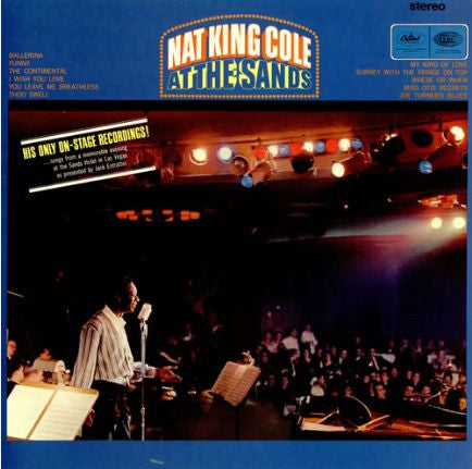 Nat King Cole : At The Sands (LP, Album, RE)