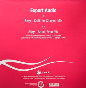 Export Audio : Stay (12")