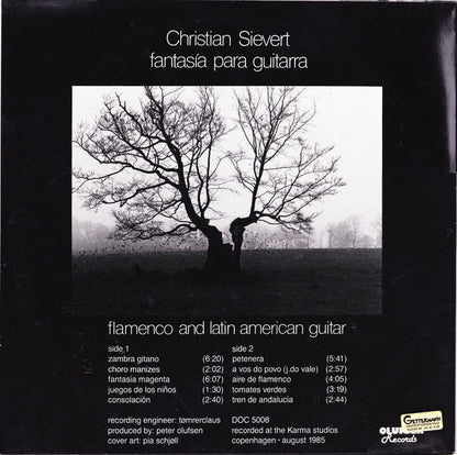 Christian Sievert : Fantasía Para Guitarra - (Diez Diferentes) (LP, Album)