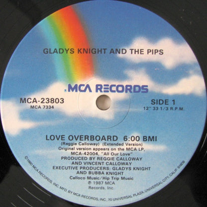 Gladys Knight And The Pips : Love Overboard (12")