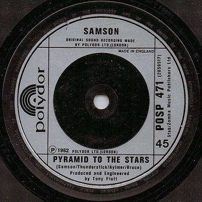 Samson (3) : Losing My Grip (7", Single)