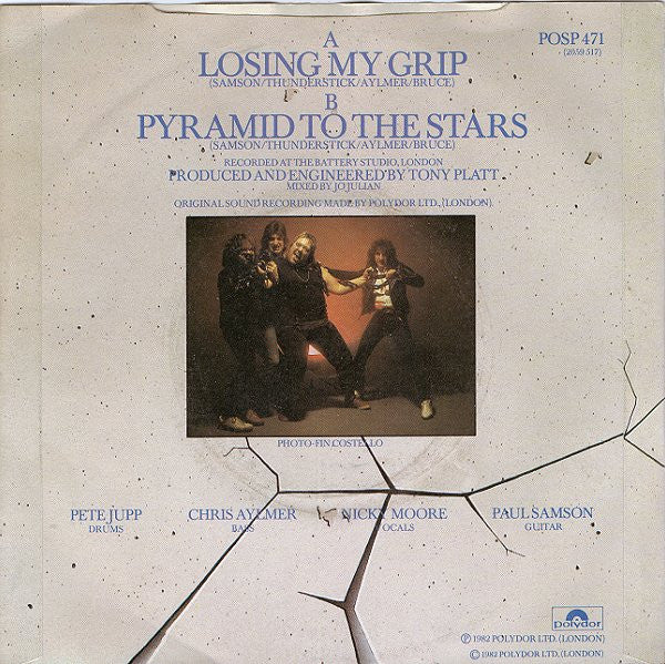 Samson (3) : Losing My Grip (7", Single)