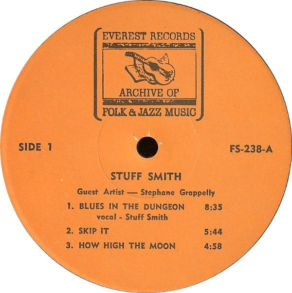 Stuff Smith : Stuff Smith (LP)