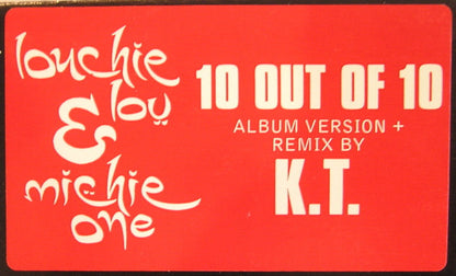 Louchie Lou & Michie One : 10 Out Of 10 (12", Promo)