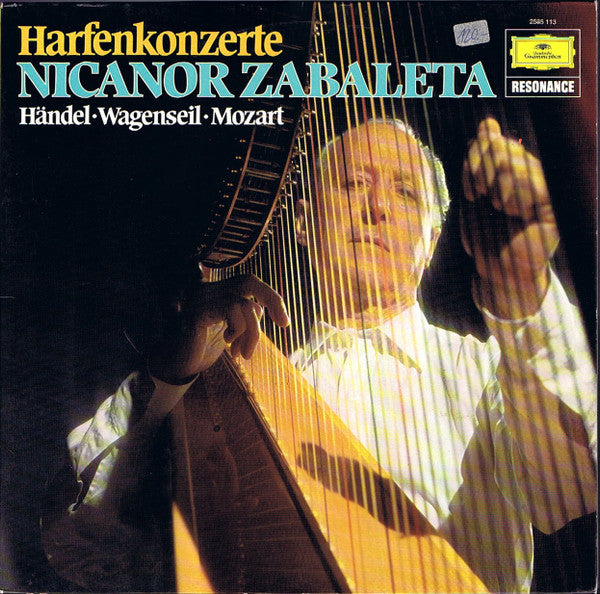 Nicanor Zabaleta · Georg Friedrich Händel · Georg Christoph Wagenseil · Wolfgang Amadeus Mozart : Harfenkonzerte (LP, Album)