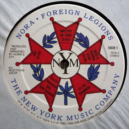 Nora (3) : Foreign Legions (LP, Album)