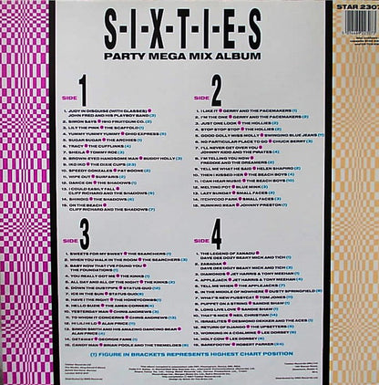 Various : S-I-X-T-I-E-S - Party Mega Mix Album (2xLP, Comp, P/Mixed, Gat)