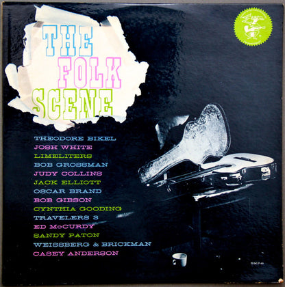 Various : The Folk Scene (LP, Comp, Mono, Smplr)