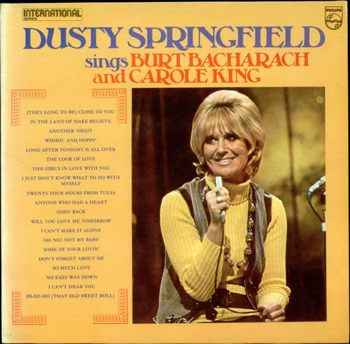 Dusty Springfield : Sings Burt Bacharach And Carole King (LP, Comp)