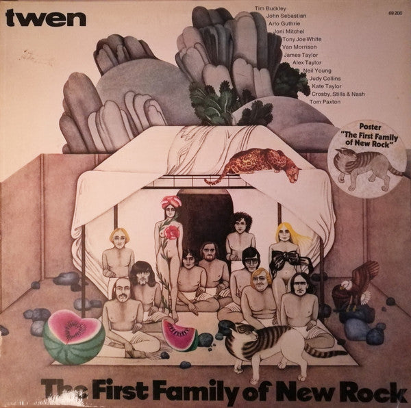 Various : The First Family Of New Rock (2xLP, Comp)