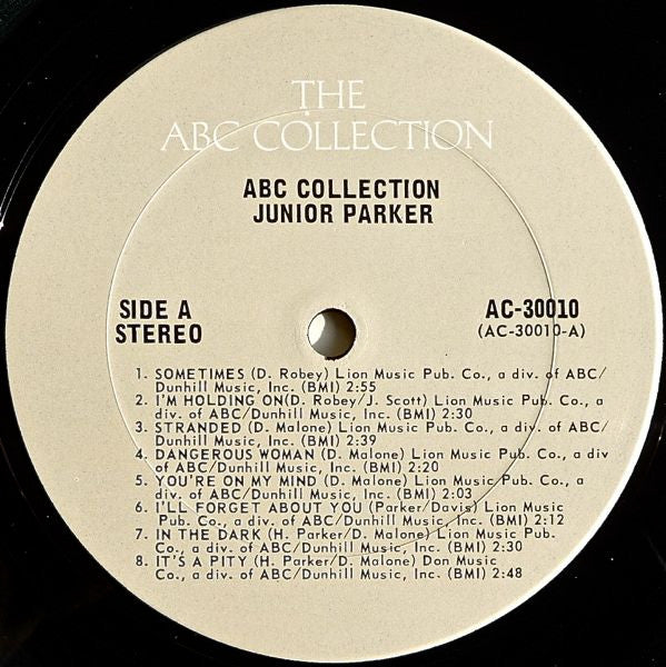 Little Junior Parker : The ABC Collection (LP, Comp, Ter)