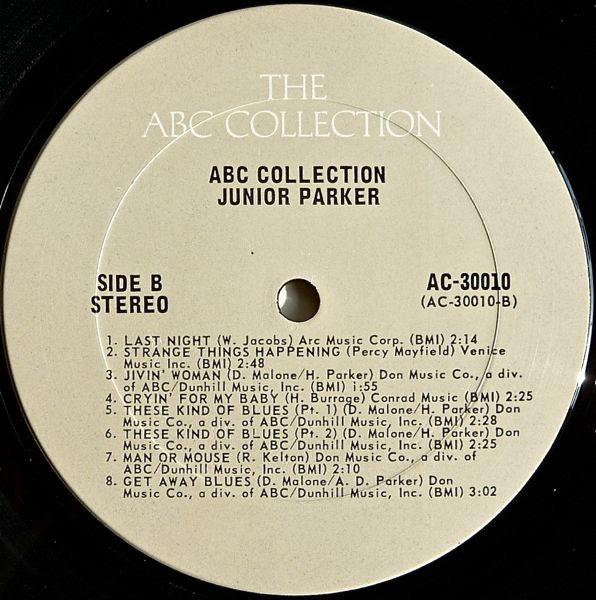 Little Junior Parker : The ABC Collection (LP, Comp, Ter)