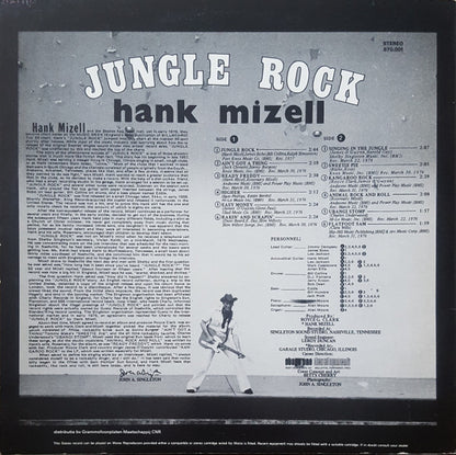 Hank Mizell : Jungle Rock (LP, Album)