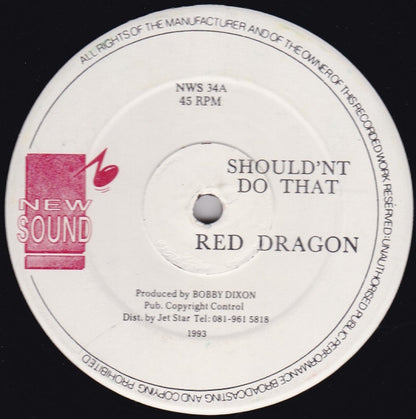 Red Dragon : Should'nt Do That (12")