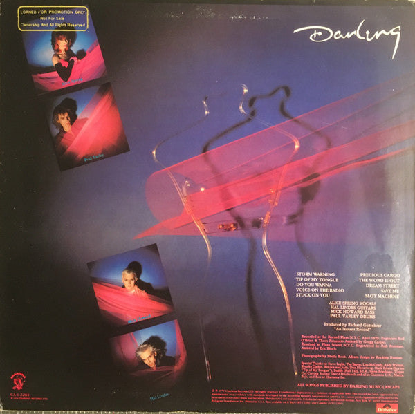 Darling (5) : Put It Down To Experience (LP, Album, Promo)