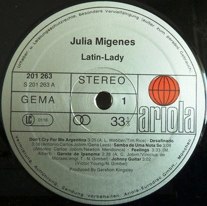 Julia Migenes : Latin Lady (LP, Album)