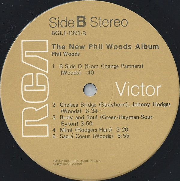 Phil Woods : The New Phil Woods Album (LP, Album)