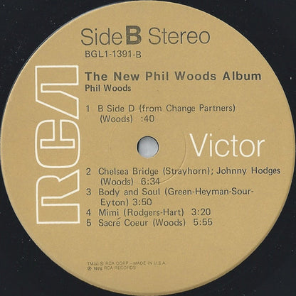 Phil Woods : The New Phil Woods Album (LP, Album)