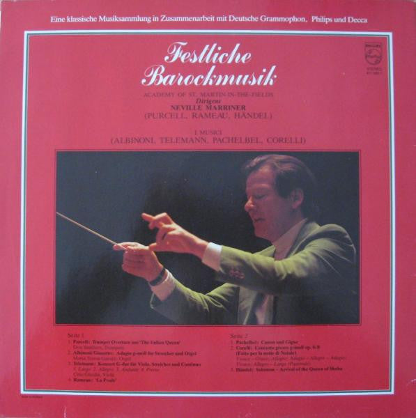 The Academy Of St. Martin-in-the-Fields / Sir Neville Marriner / I Musici : Festliche Barockmusik (LP, Comp)