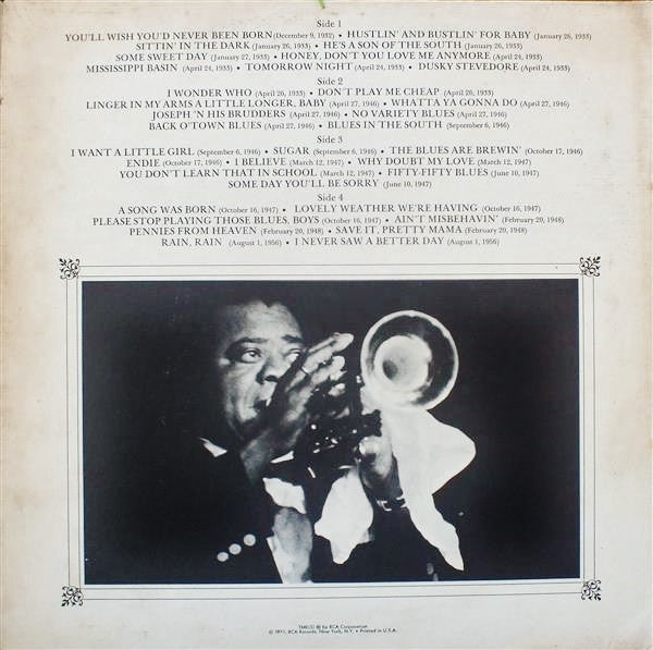 Louis Armstrong : July 4, 1900 - July 6, 1971 (2xLP, Comp, Mono, Hol)