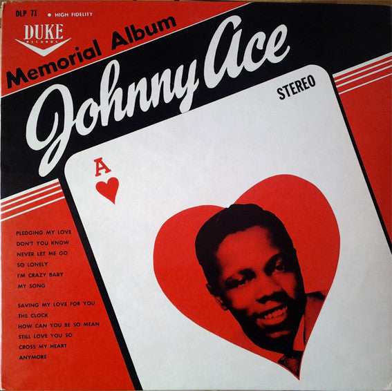 Johnny Ace : Memorial Album (LP, Comp)