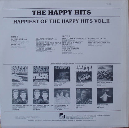 Happy Organ, Happy Harmonica, The Happy Accordion, Happy Piano : The Happiest Of The Happy Hits (Volume II) (LP, Album)