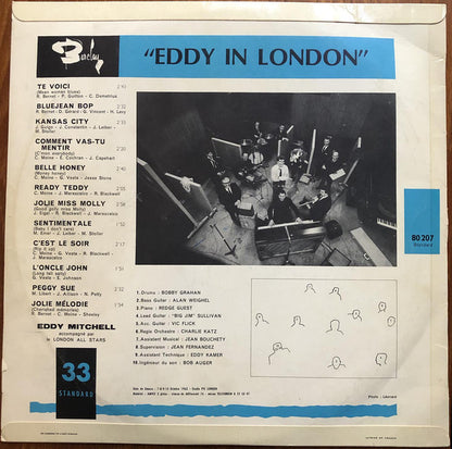 Eddy Mitchell Accompagné Par Le London All Star : Eddy In London (LP, Album, Gre)