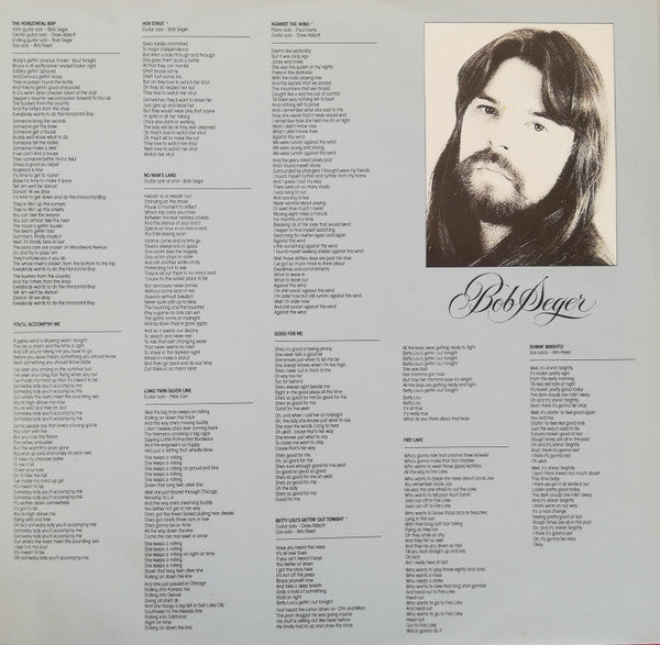 Bob Seger And The Silver Bullet Band : Against The Wind (LP, Album)