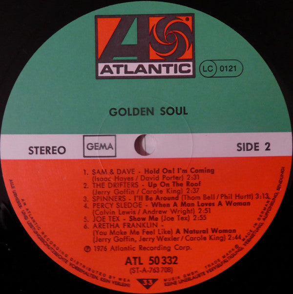 Various : Golden Soul (LP, Comp)