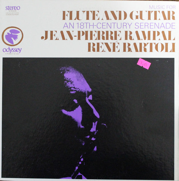 Jean-Pierre Rampal & René Bartoli : Music For Flute And Guitar (An 18th Century Serenade) (LP, RE)