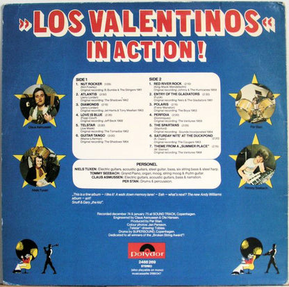 Los Valentinos : In Action! (LP)