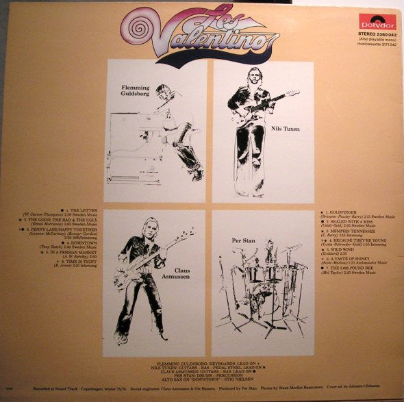 Los Valentinos : No Vocals! (LP, Album)