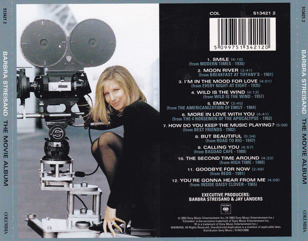 Barbra Streisand : The Movie Album (CD, Album)