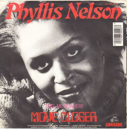 Phyllis Nelson : Move Closer (7", Single)