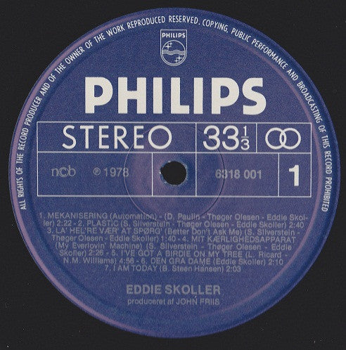 Eddie Skoller : Facetter (LP, Album, RE)