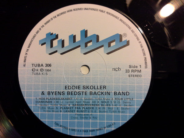 Eddie Skoller : Eddie Skoller & Byens Bedste Backin' Band (LP, Album)