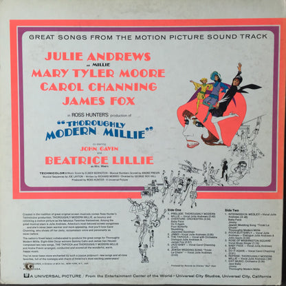 Various : Thoroughly Modern Millie (The Original Sound Track Album) (LP, Album)